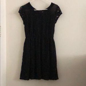 Urban Outfitters Black Lace Dress